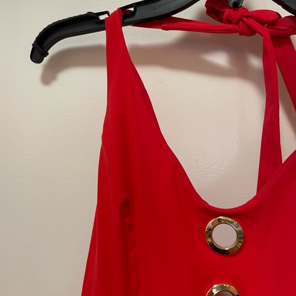 Amoressa MagicSuit One Piece Grommet Swimsuit - Picture 4 of 15